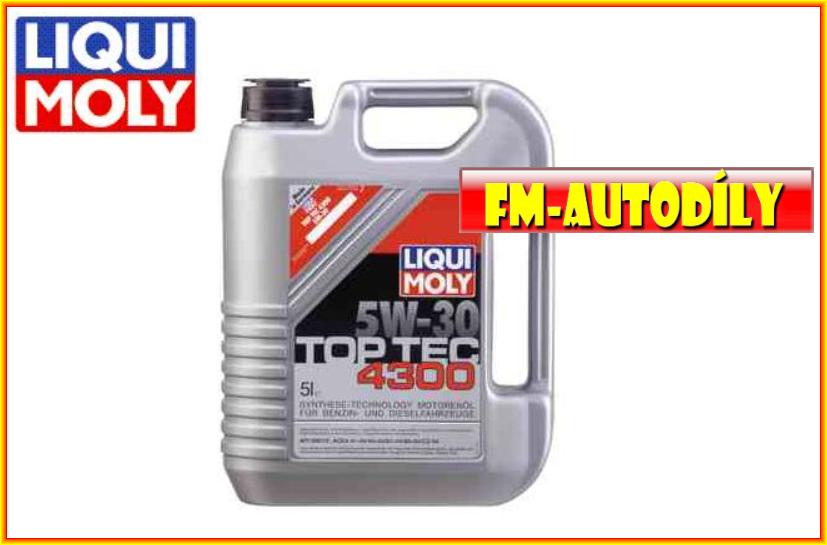 Olej 5W30 5L LIQUI MOLY TopTec 4300